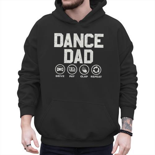 Dance Dad Proud Dancer Dancing Father Men Men Hoodie - Father's Day Fun