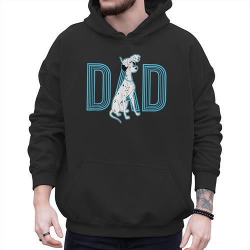 Disney 101 Dalmatians Pongo And Penny Dad Men Hoodie - Father's Day Fun