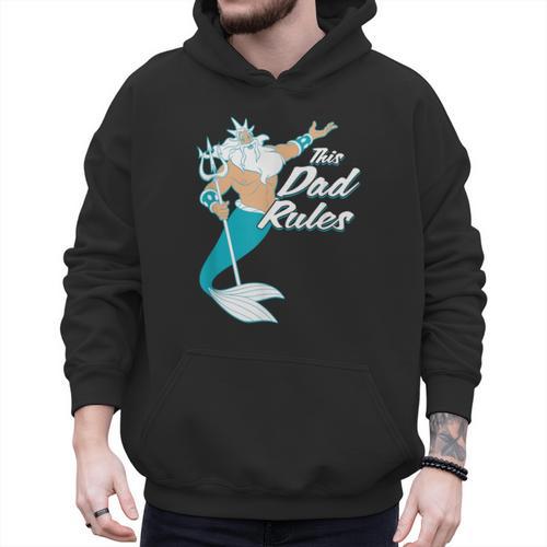 Disney The Little Mermaid King Triton Dad Men Hoodie - Father's Day Fun