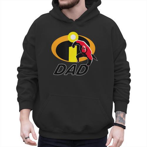 Disney And Pixar's The Incredibles Mr Incredible Dad Family Men Hoodie - Father's Day Fun