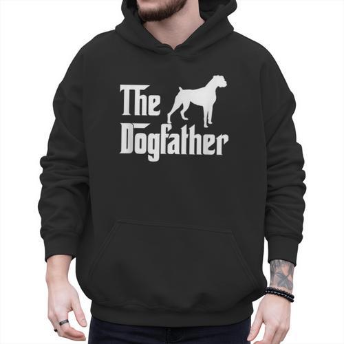 The Dogfather T Shirt Boxer Dog Lover Shirt For Men Dad Men Hoodie - Father's Day Fun