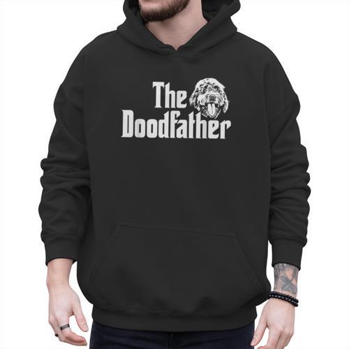 The Doodlefather Golden Doodle Dad Dog Goldendoodle Men Hoodie - Father's Day Fun