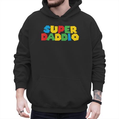 Fatherly Powers Unleashed Gamer Super Dad From Wife & Kids Men Hoodie - Father's Day Fun