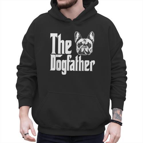 French Bulldog Dog Dad Dogfather Dogs Daddy Father Men Hoodie - Father's Day Fun