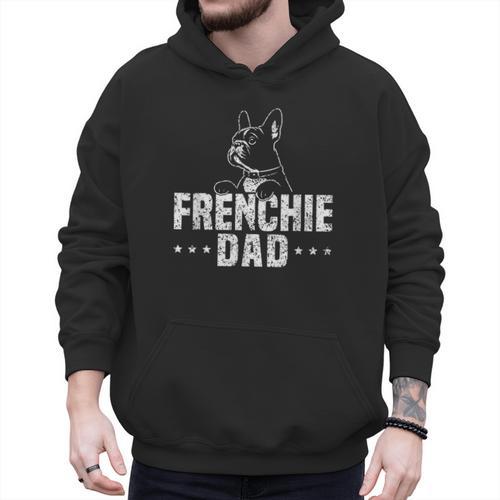 Frenchie Dad Lover Owner French Bulldog Father Daddy Papa Men Women Girls Kids Men Hoodie - Father's Day Fun