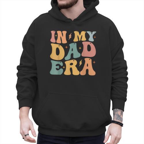Groovy In My Dad Era Dad Father's Day Men Hoodie - Father's Day Fun