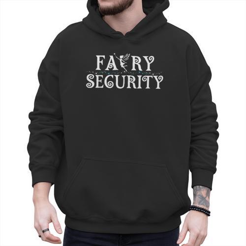 Halloween Son Daughter Dad Mom Adult Fairy Security Men Hoodie - Father's Day Fun