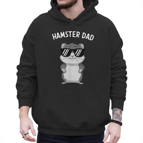 Hamster For Men Dad Boys Animal Hamster Lover Men Hoodie - Father's Day Fun