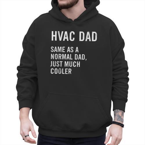 HVAC Dad Definition HVAC Technician Men Hoodie - Father's Day Fun