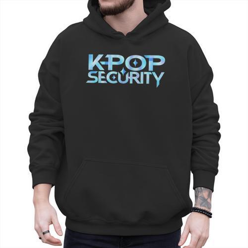 K-Pop Security Mom Dad Kids Birthday Concert Staff Men Hoodie - Father's Day Fun