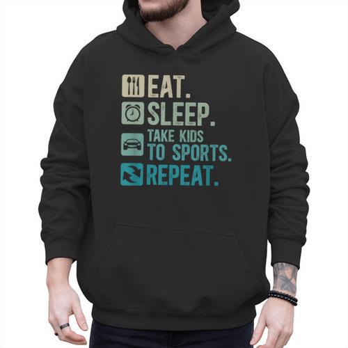 Take Kids To Sports Dad Sports Father Sport Dad Men Hoodie - Father's Day Fun