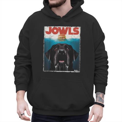 Lab Jowls Tee Labrador Retriever Mom Top Dad Men Hoodie - Father's Day Fun