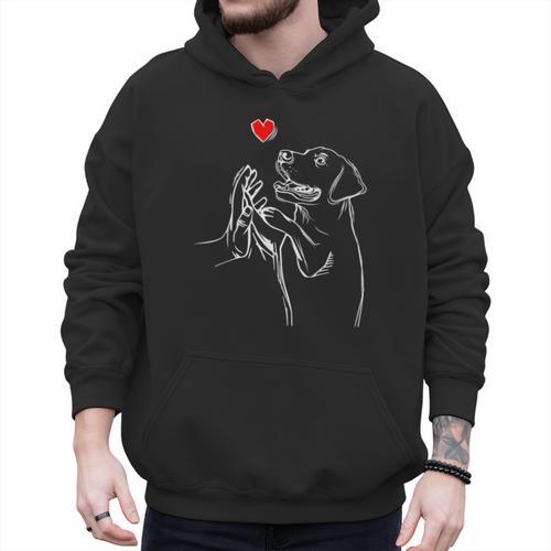 Labrador Retriever Golden Lab Dad Mom Men Hoodie - Father's Day Fun