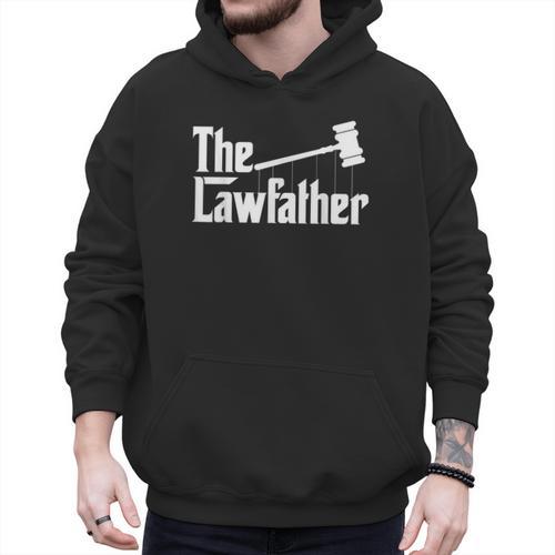 The Lawfather Father's Day Firm Lawyer Daddy Attorney Dad Men Hoodie - Father's Day Fun