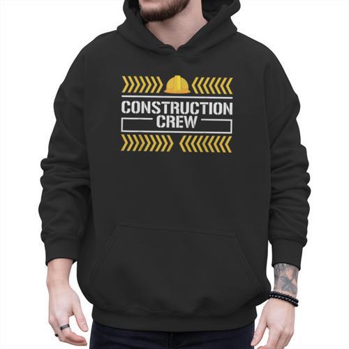 Matching Boys And Dad Mom Construction Digger Birthday Party Men Hoodie - Father's Day Fun