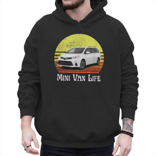 Mini Van Life Soccer Mom Dad Parent For Parents Men Hoodie - Father's Day Fun