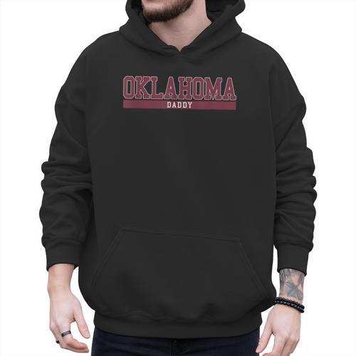 Oklahoma Dad University Sports Men Hoodie - Father's Day Fun