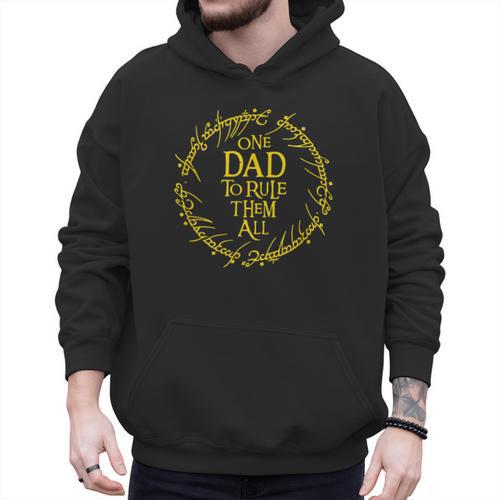 ONE DAD TO RULE THEM ALL Men Hoodie - Father's Day Fun