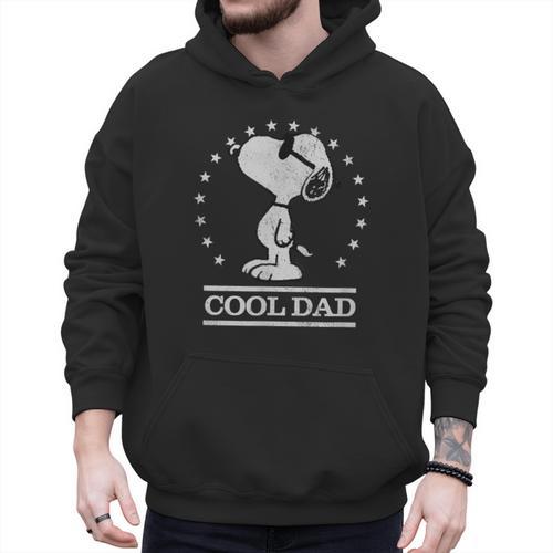 Peanuts Snoopy Cool Dad Men Hoodie - Father's Day Fun