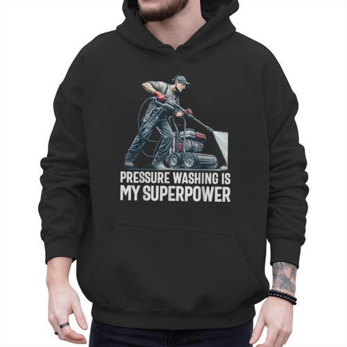 Power Washing Pressure Washing For Washer Dad Men Grandpa Men Hoodie - Father's Day Fun