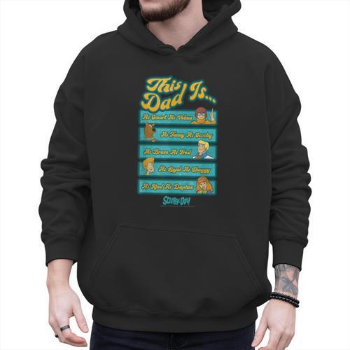 Scooby-Doo Father's Day Vintage Group Shot This Dad Is Men Hoodie - Father's Day Fun