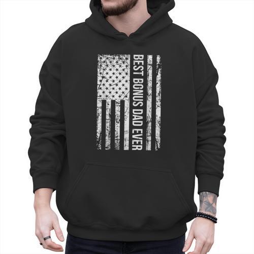 Step Dad Men Hoodie - Father's Day Fun