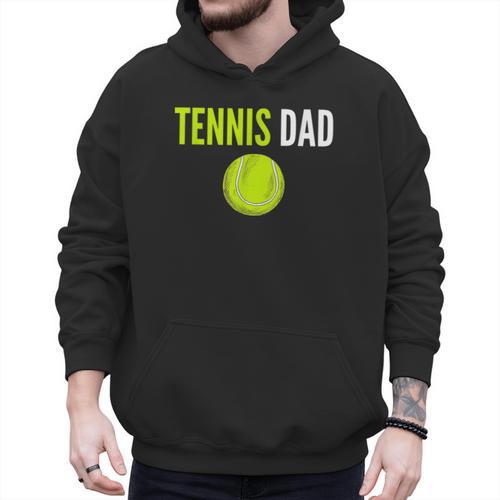 Tennis Dad For Men Tennis Dad Humor Tennis Lover Men Hoodie - Father's Day Fun