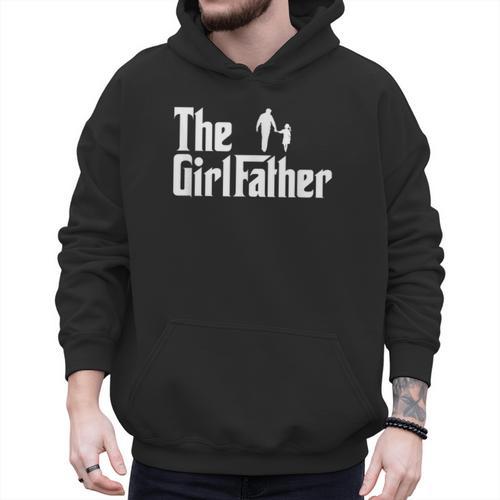 Threadrock The Girl Father Dad Of Girls Daddy Daughter Men Hoodie - Father's Day Fun