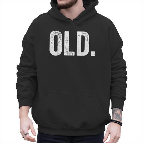 Vintage Birthday Decorations Old Men Dad Gag Birthday Men Hoodie - Father's Day Fun