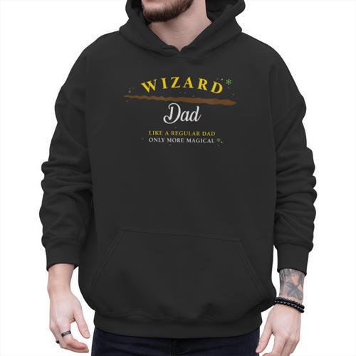 Wizard Dad Shirt Cute Magical Men Hoodie - Father's Day Fun