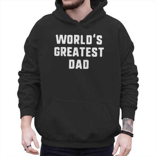 World's Greatest Dad Family Men Hoodie - Father's Day Fun