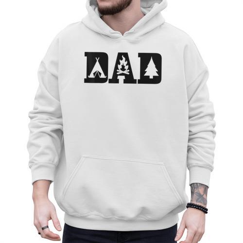 Camping Dad Father's Day Outdoor Bushcraft Camper Men Hoodie - Father's Day Fun