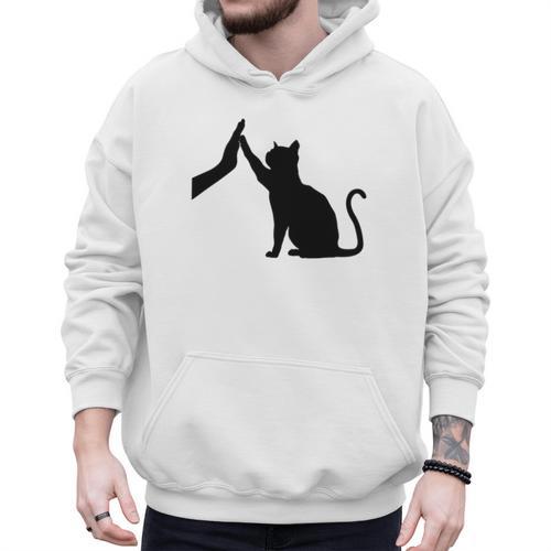 Cat Lover Cat Mom Cat Dad Men Women & Kids Cute Cat Men Hoodie - Father's Day Fun