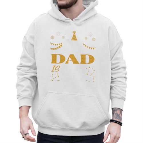 My Dad Is 90 90th Birthday 1935 90 Years Old Father Daddy Premium Tri-Blend Men Hoodie - Father's Day Fun
