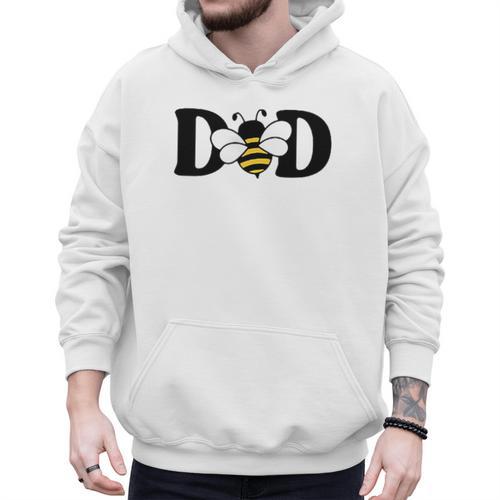 Dad Bee Cute Beekeeping 1st Birthday Matching Family Dada Men Hoodie - Father's Day Fun