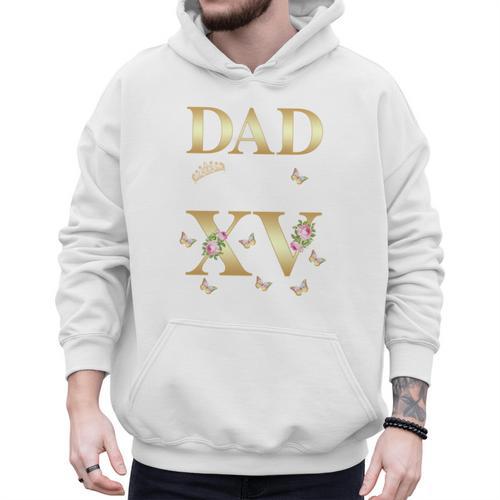 Dad Of The Miss Quince XV Birthday Mexican Quinceanera Men Hoodie - Father's Day Fun