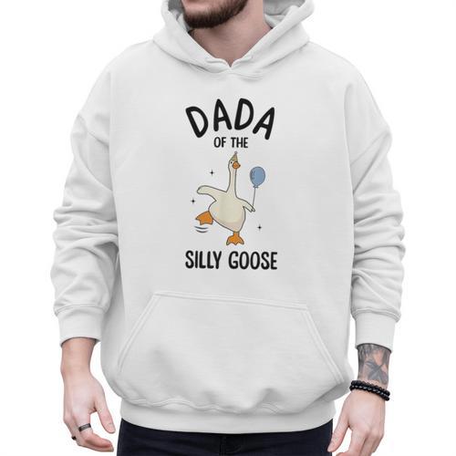 Dada Of The Silly Goose First Birthday Family Matching Men Hoodie - Father's Day Fun