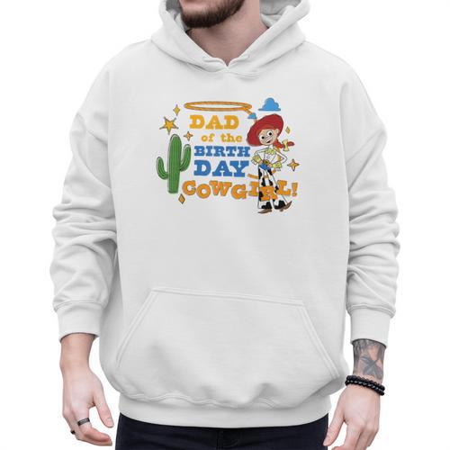 Disney And Pixar's Toy Story Dad Of The Birthday Cowgirl Men Hoodie - Father's Day Fun
