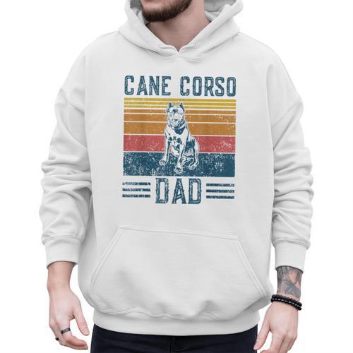 Dog Cane Corso Dad Vintage Cane Corso Dad Men Hoodie - Father's Day Fun