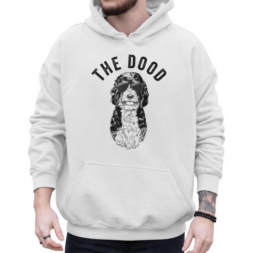 The Dood Bernedoodle Mom Doodle Dog Dad Men Hoodie - Father's Day Fun