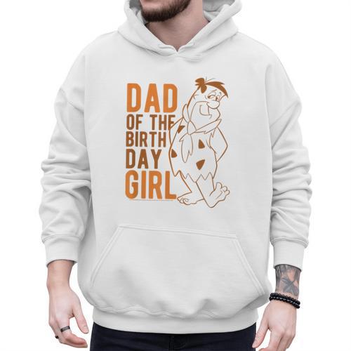 The Flintstones Fred Flintstone Dad Of The Birthday Girl Men Hoodie - Father's Day Fun
