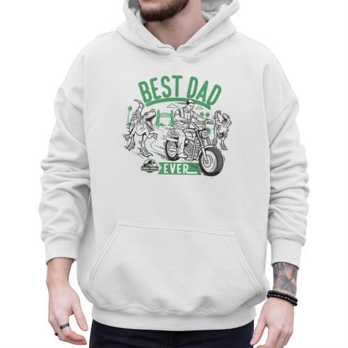 Jurassic World Best Dad Ever Men Hoodie - Father's Day Fun
