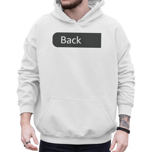 Just A Regular Dad Trying Not To Raise Liberals On Back Men Hoodie - Father's Day Fun