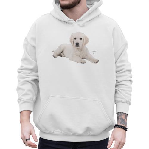 Labrador Retriever Shirt Yellow Love Lab Mom Dog Dad Men Hoodie - Father's Day Fun