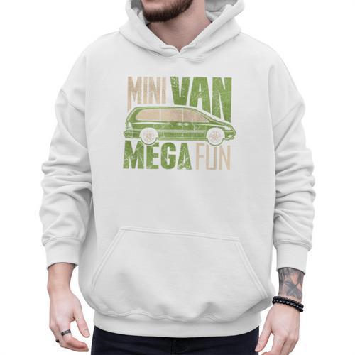 Mini Van Mega Fun Mom Dad T-Shirt Men Hoodie - Father's Day Fun