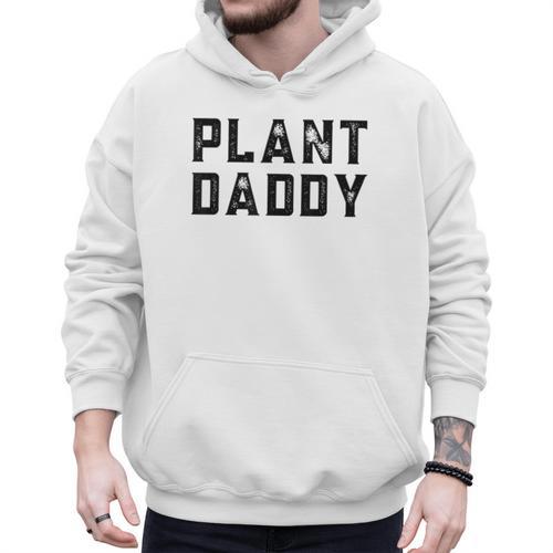 Plant Daddy Dad Gardener Fathers Day Gardening Vintage Men Hoodie - Father's Day Fun