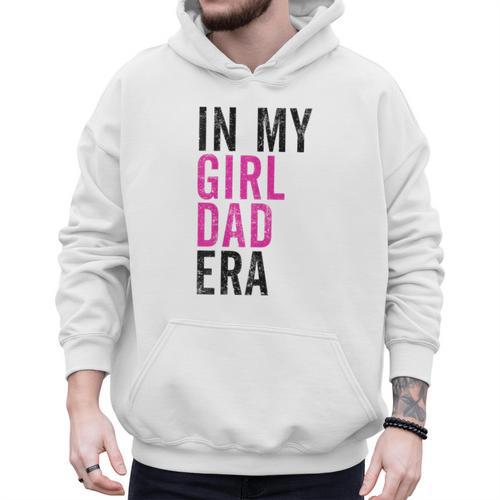 Retro In My Dad Girl Era Father's Day Christmas Men Hoodie - Father's Day Fun