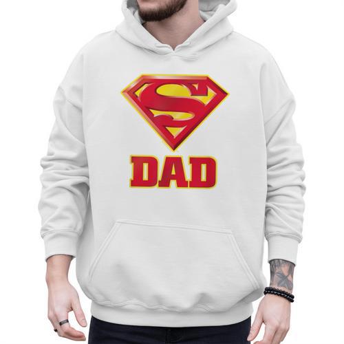 Superman Super Dad Men Hoodie - Father's Day Fun