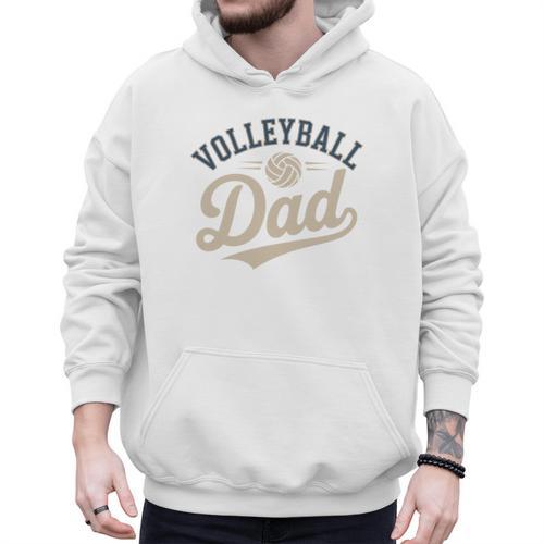 Volleyball Dad Men Hoodie - Father's Day Fun