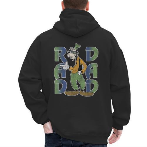 Disney Goofy Rad Dad Men's Hoodie Back Print - Father's Day Fun